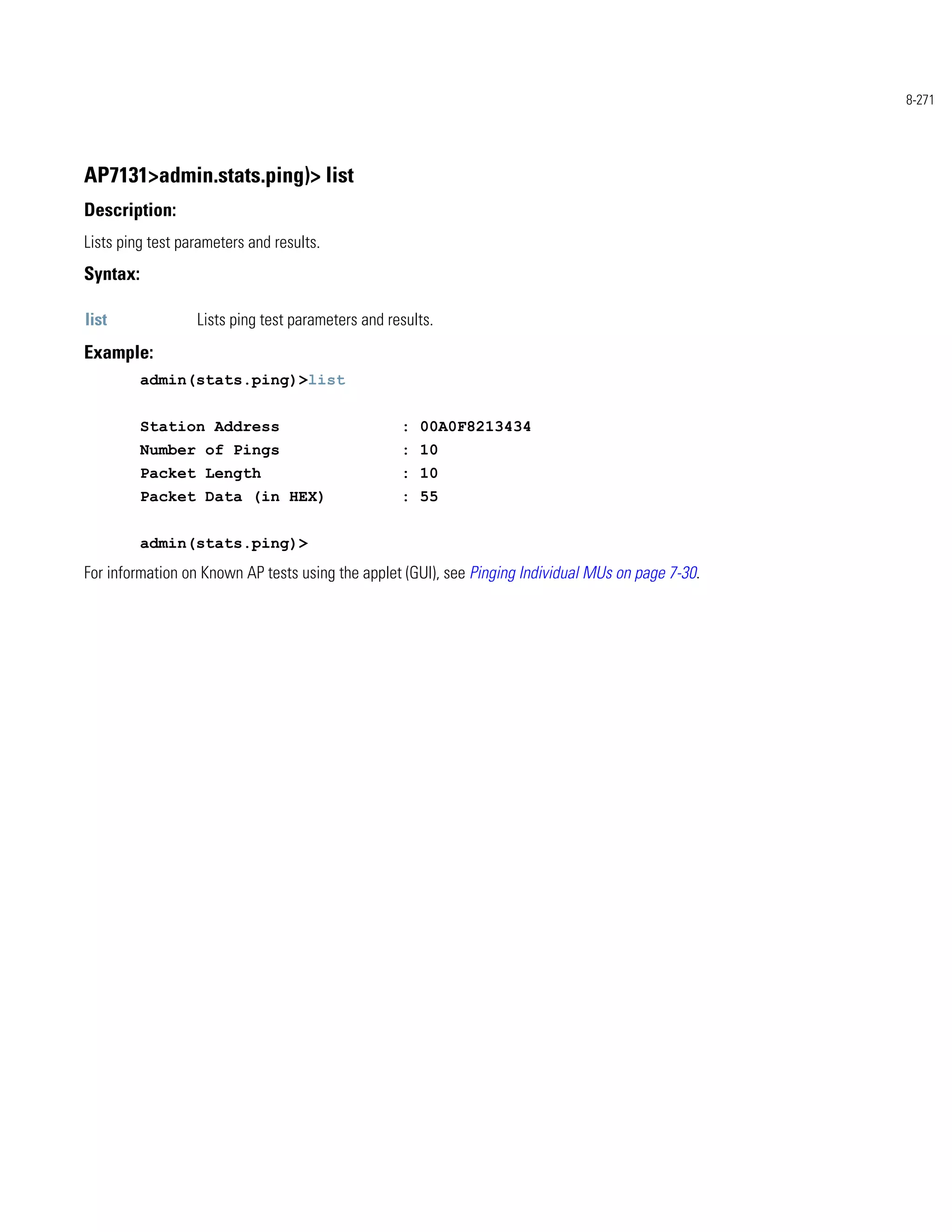 Motorola ap 7131 series access point product reference guide