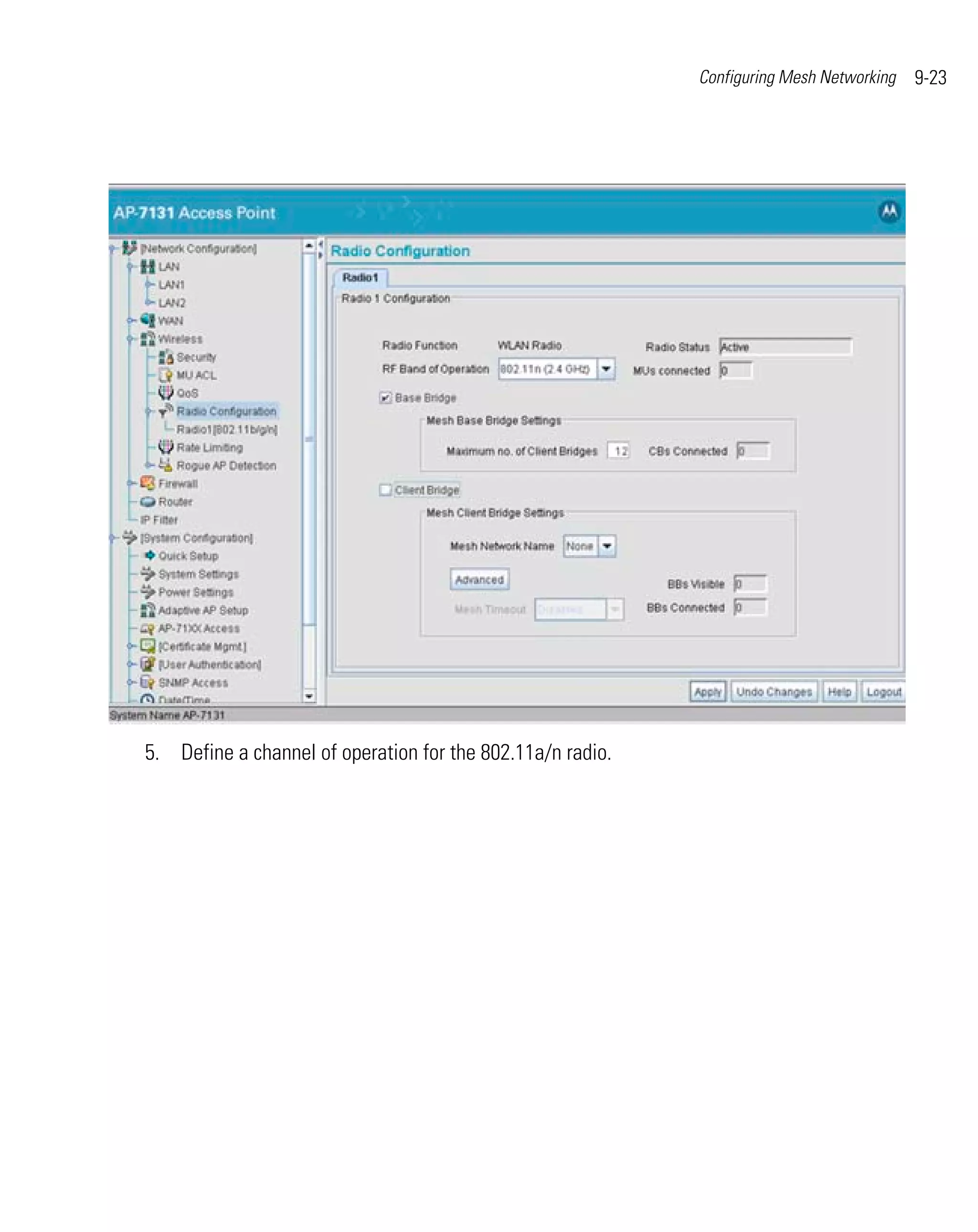Motorola ap 7131 series access point product reference guide
