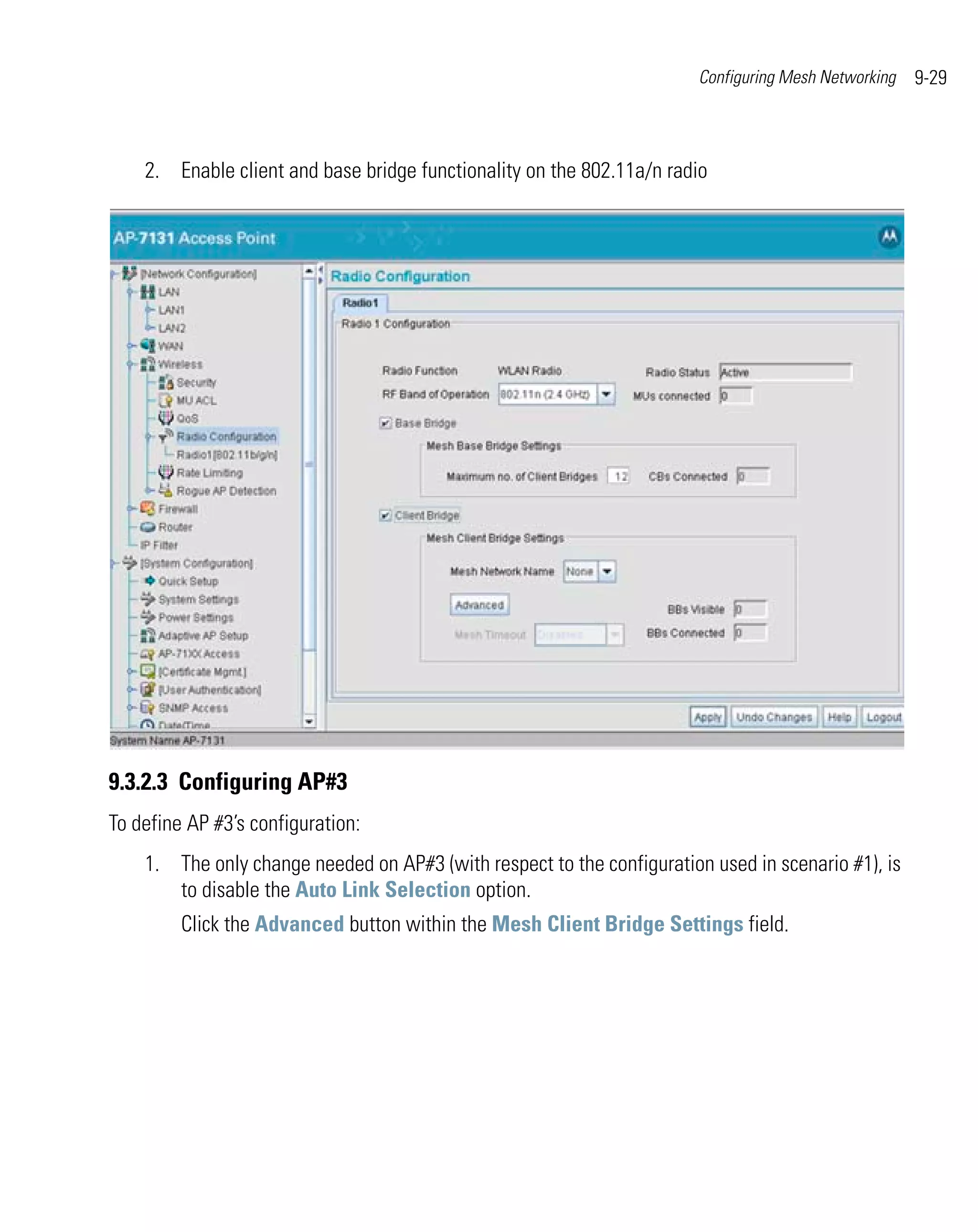 Motorola ap 7131 series access point product reference guide