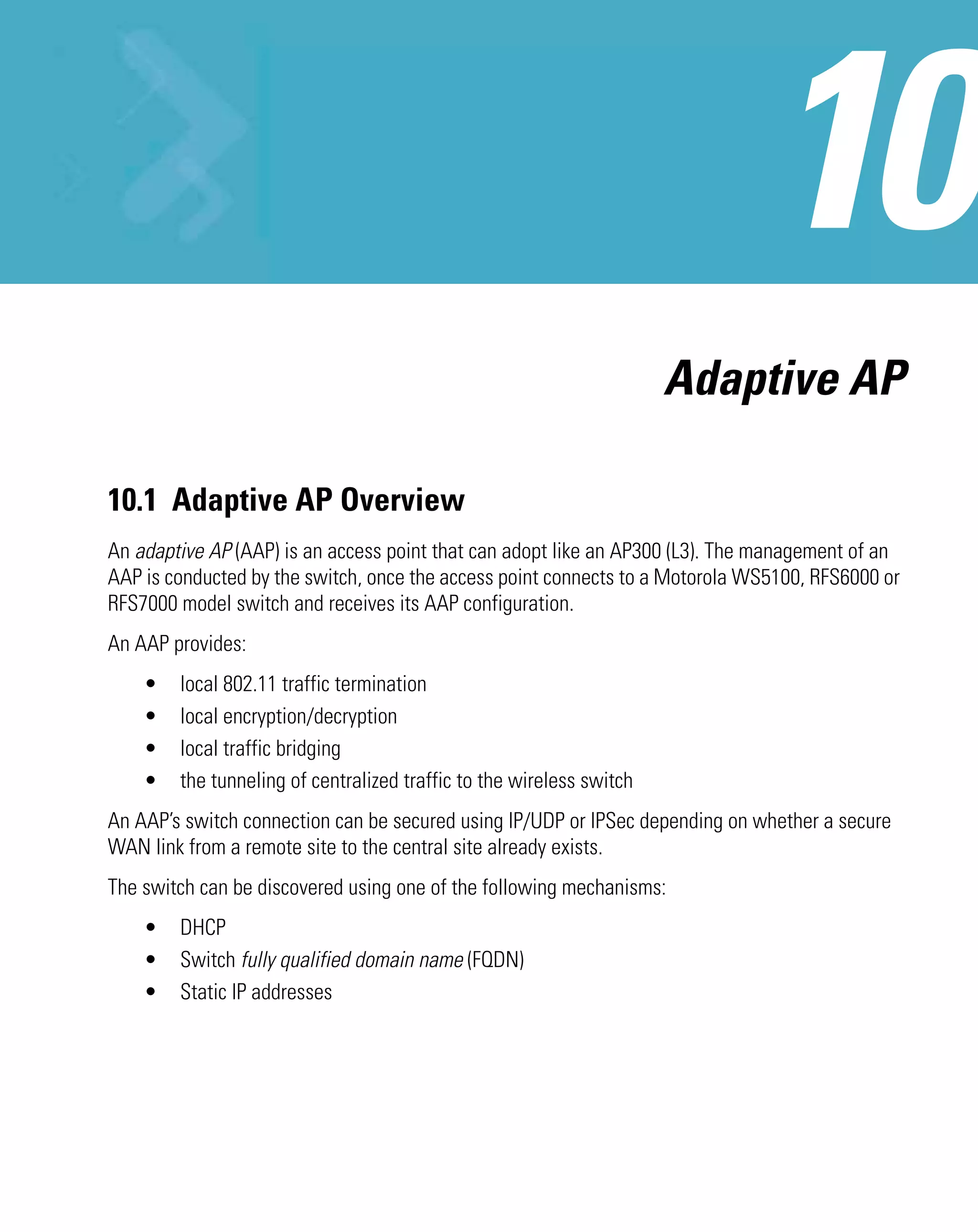 Motorola ap 7131 series access point product reference guide