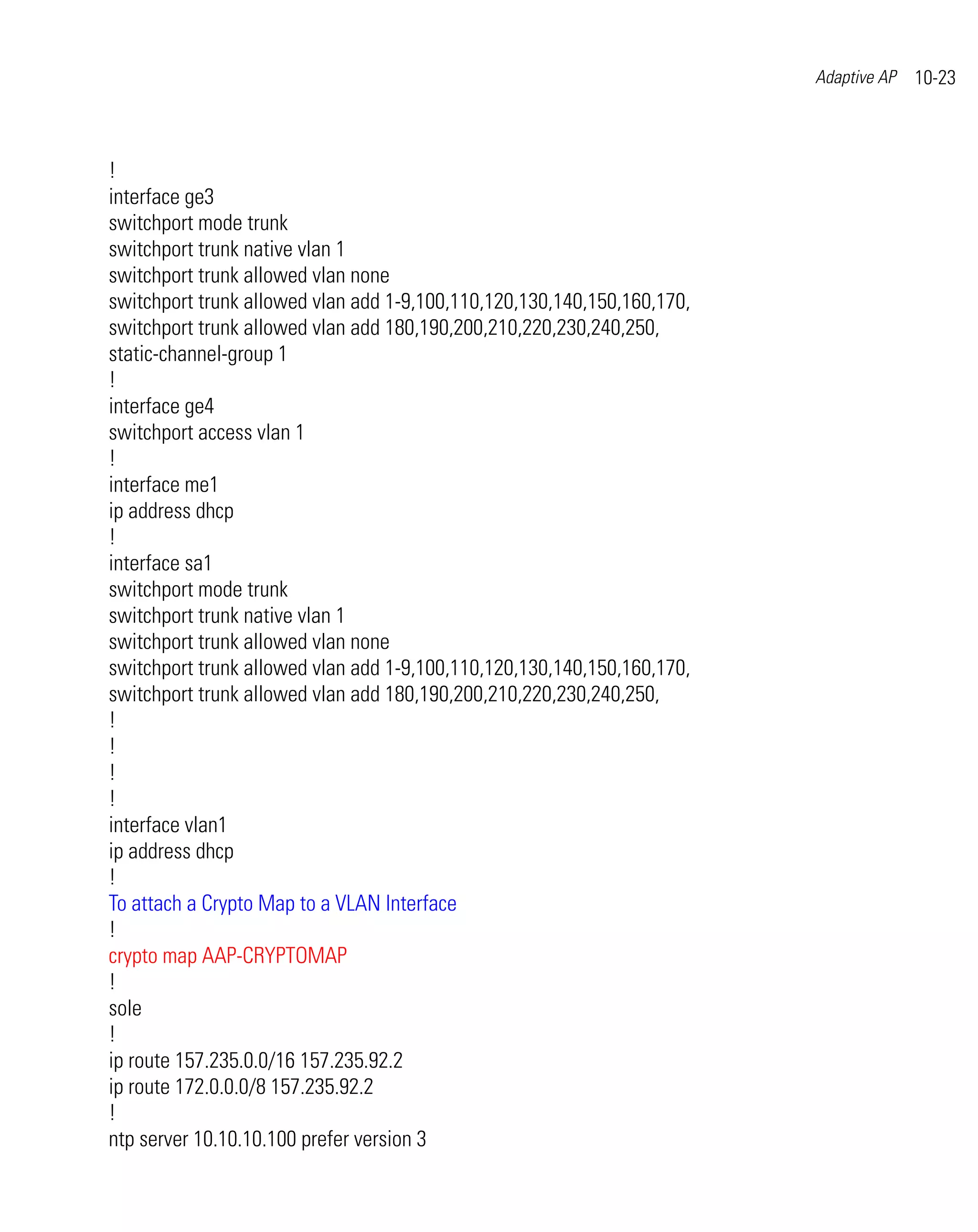 Motorola ap 7131 series access point product reference guide