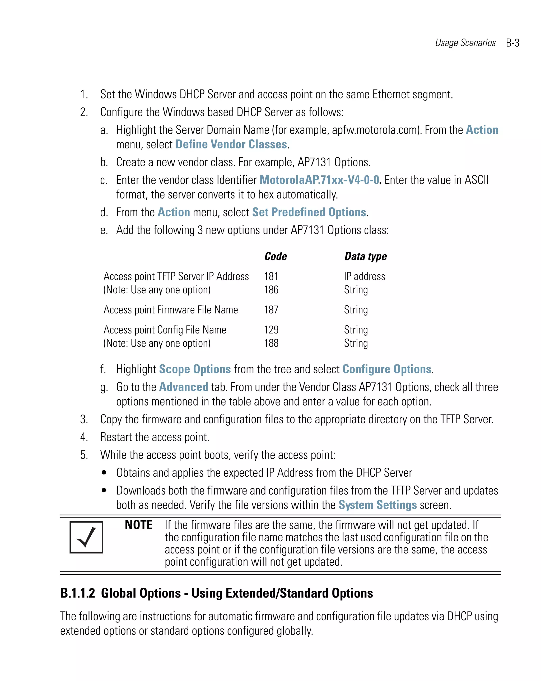Motorola ap 7131 series access point product reference guide