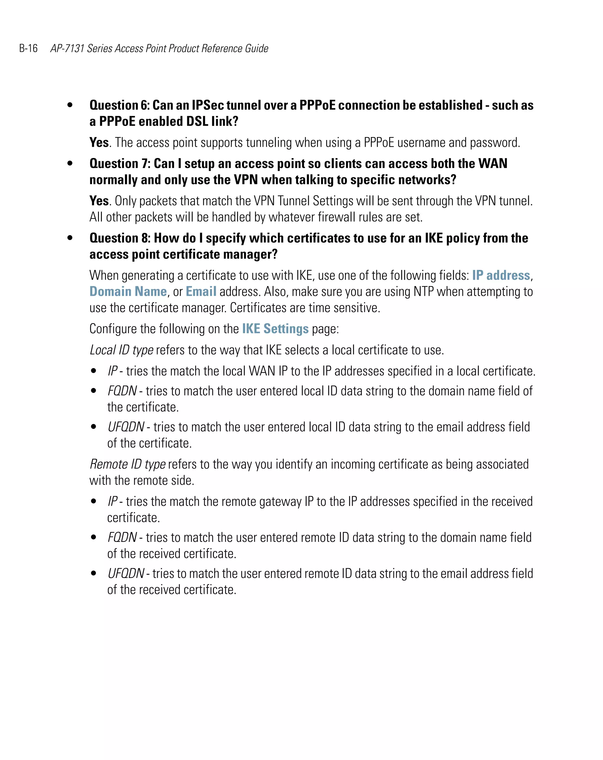 Motorola ap 7131 series access point product reference guide