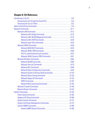 Motorola ap 7131 series access point product reference guide | PDF