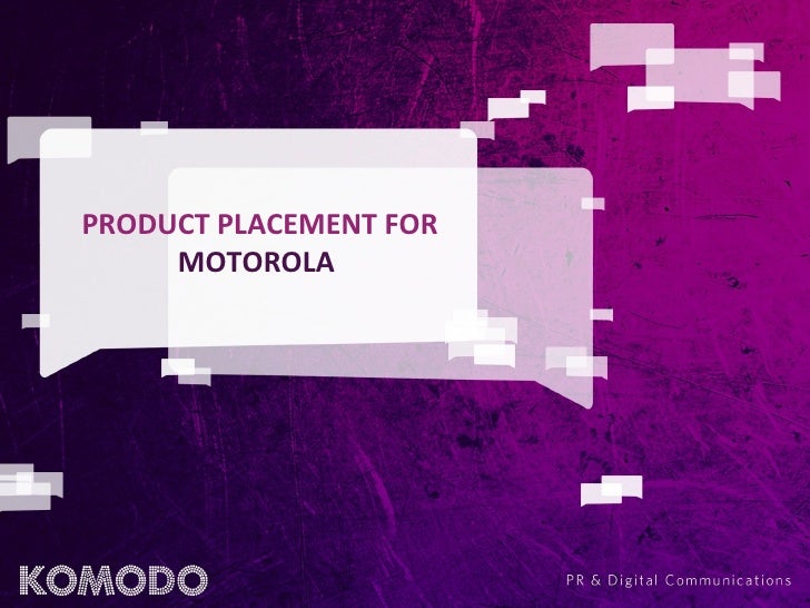 Motorola Case Study
