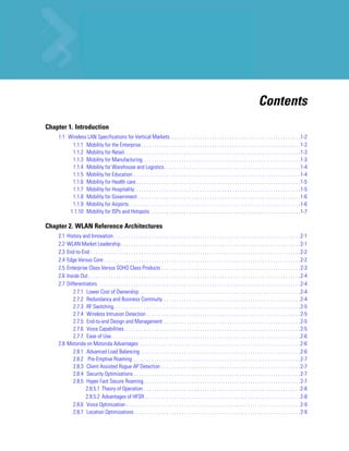 Motorola enterprise wlan design guide version 1.2 | PDF