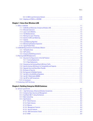 Motorola enterprise wlan design guide version 1.2 | PDF