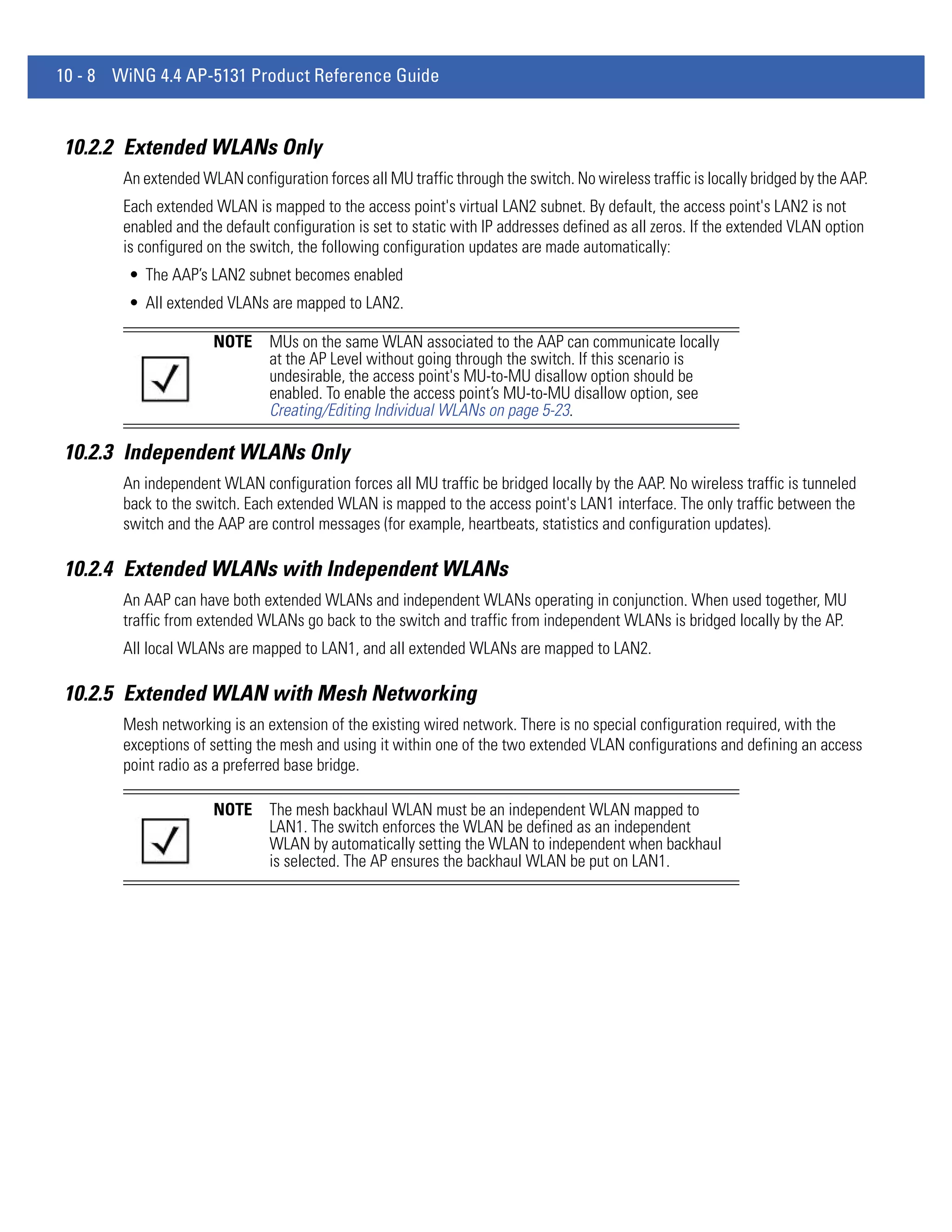 Motorola solutions wing 4.4 ap51xx access point product reference guide (part no. 72 e 157066-01 rev. a)