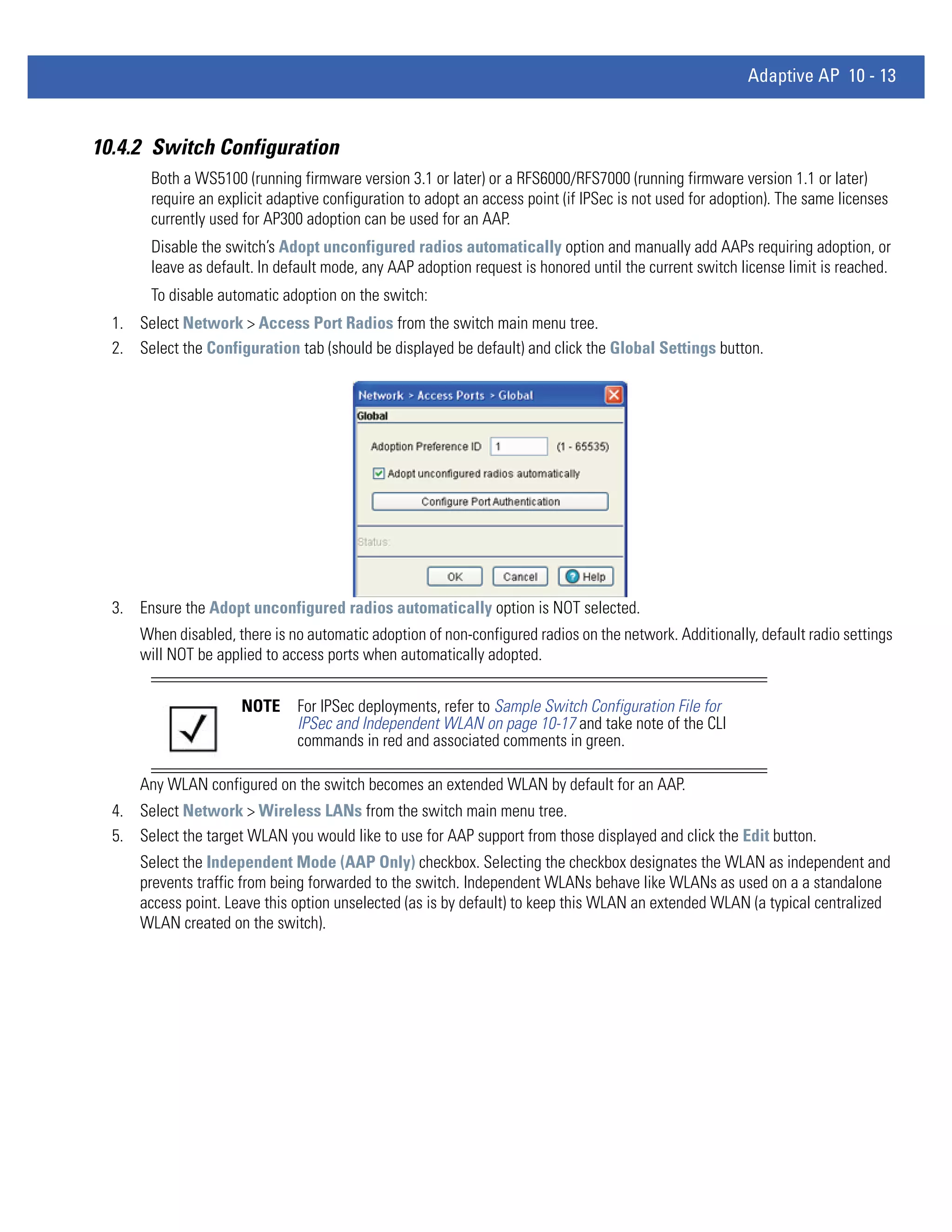 Motorola solutions wing 4.4 ap51xx access point product reference guide (part no. 72 e 157066-01 rev. a)