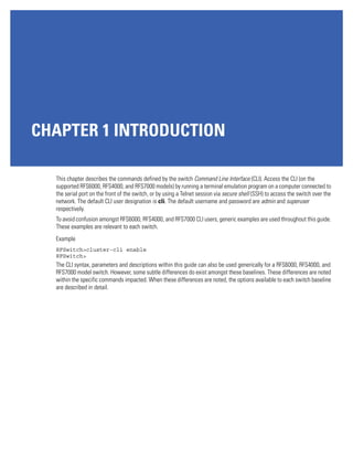Motorola solutions wing 4.4 wireless controller cli reference guide ...