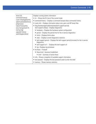 Motorola solutions wing 4.4 wireless controller cli reference guide ...