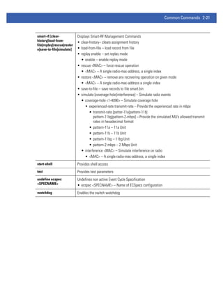 Motorola solutions wing 4.4 wireless controller cli reference guide ...