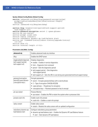 Motorola solutions wing 4.4 wireless controller cli reference guide ...