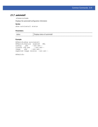 Motorola solutions wing 4.4 wireless controller cli reference guide ...