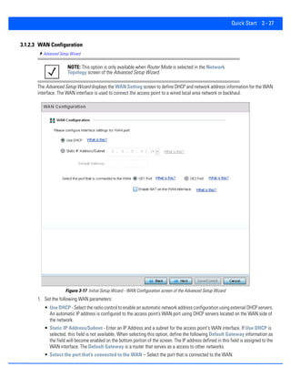 Motorola solutions wing 5.5 access point system reference guide (part ...