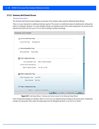 Motorola solutions wing 5.5 access point system reference guide (part ...