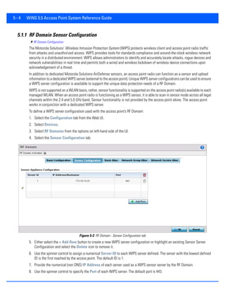 Motorola solutions wing 5.5 access point system reference guide (part ...