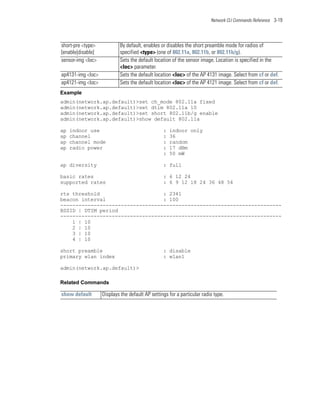 Motorola ws2000 wireless switch cli reference guide | PDF