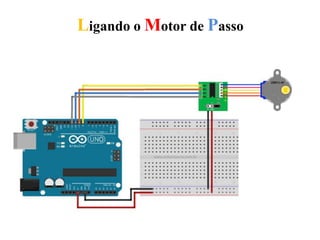 Ligando o Motor de Passo
 