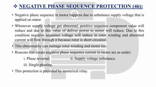 Electrical HT/LT Motor protection | PPTX | Physics | Science