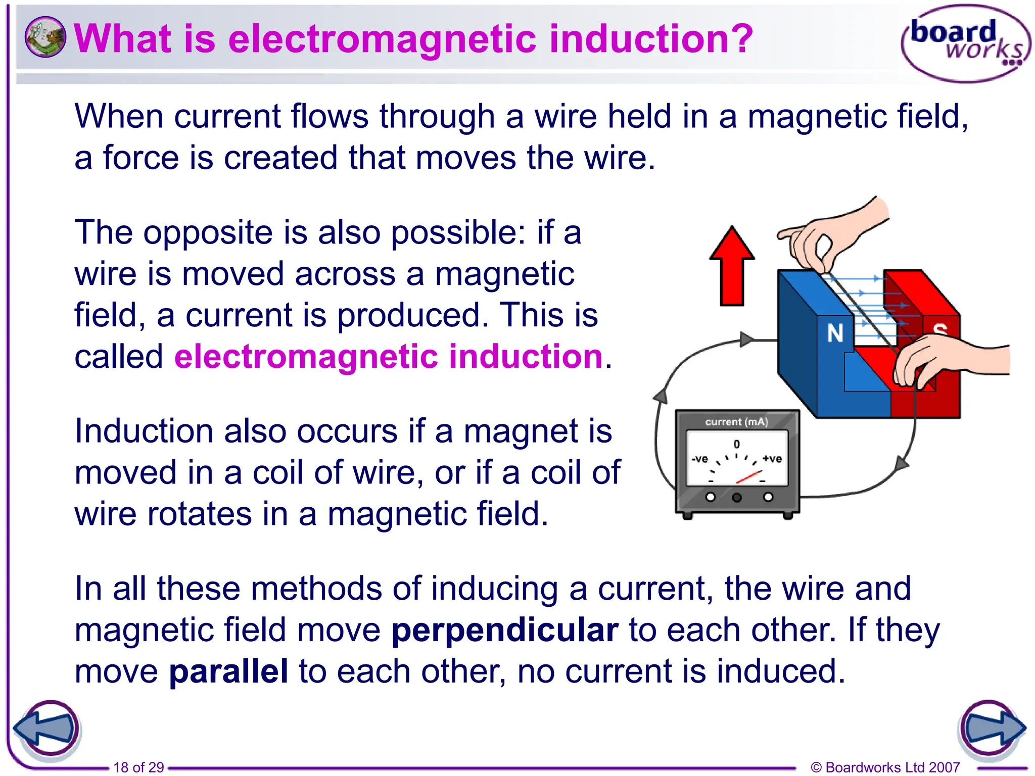 Inducing Current motors and generators in Science 10 Quarter 2 | PPT