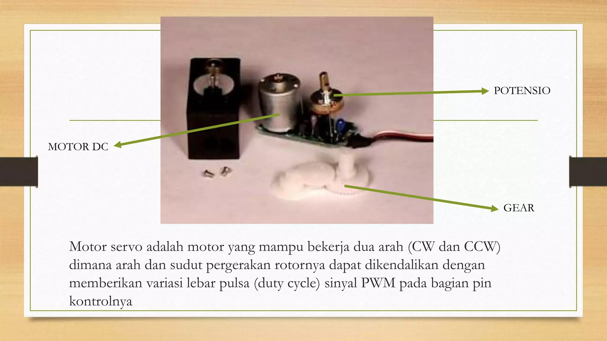 Motor servo | PPTX