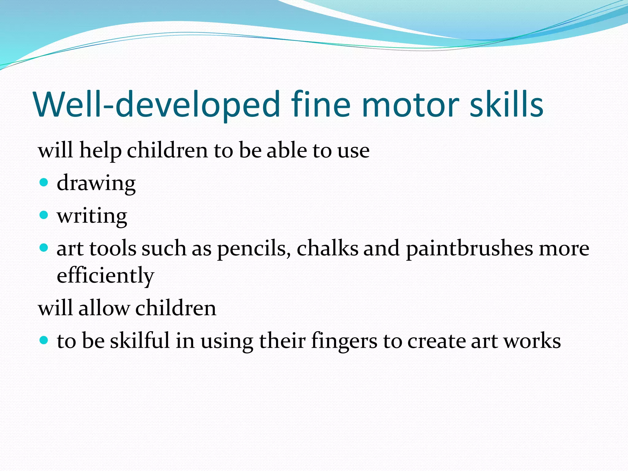 Motor skills acquisition and development | PPTX