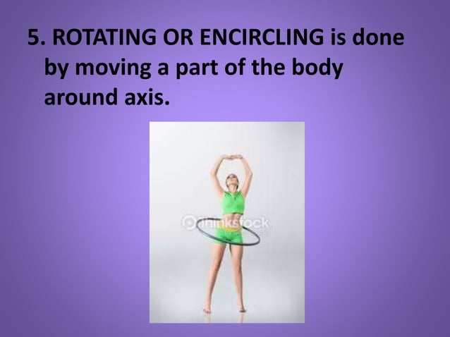 Locomotor and Non-Locomotor Movements