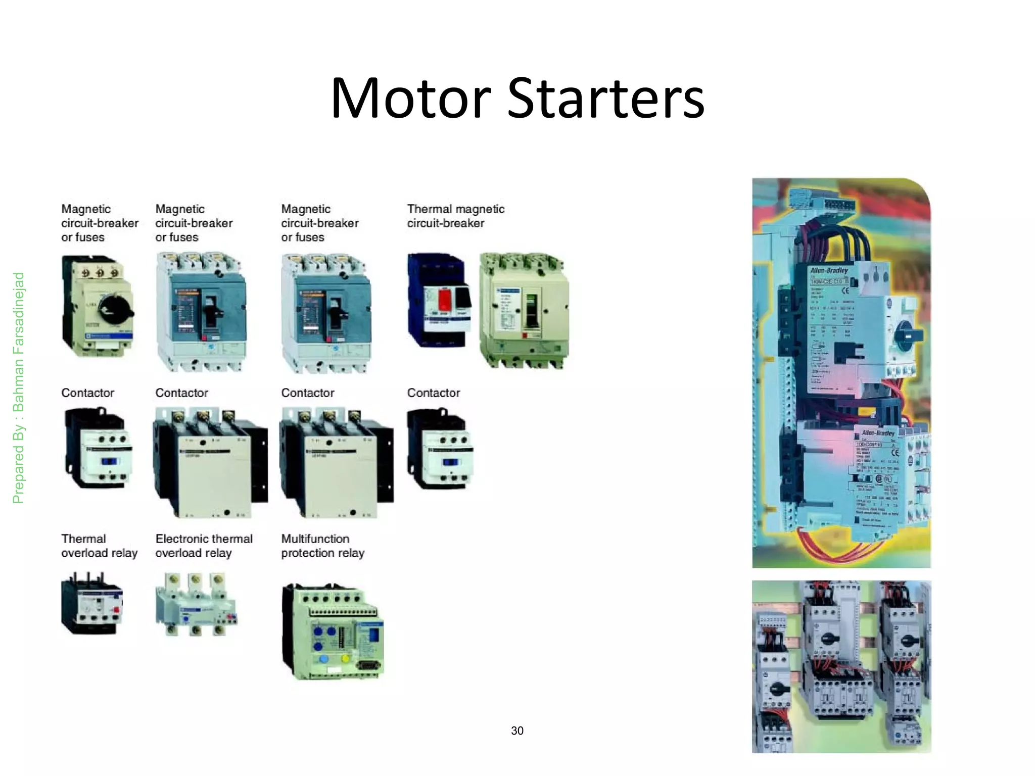 Motor starter Design | PDF