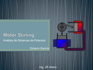 Análisis de Sistemas de Potencia
Ing. JR Artero
Octavio García
 