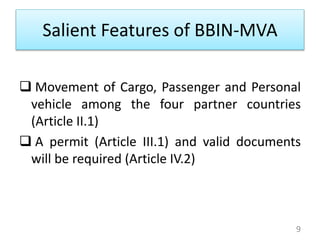 Motor vehicle agreement between bangladesh bhutan india and nepal ...