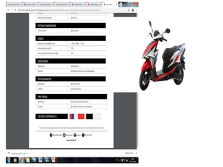 Motos especificaciones