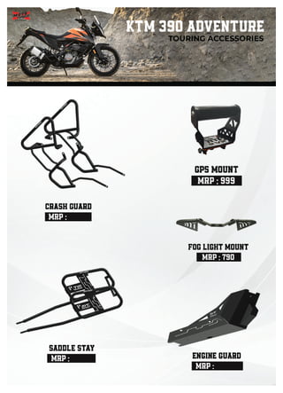KTM ADVENTURE 390 - Fog Light Mount – Moto Torque
