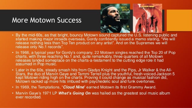 Motown Record Label Case Study