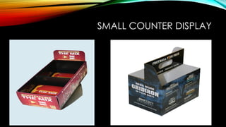 SMALL COUNTER DISPLAY
 