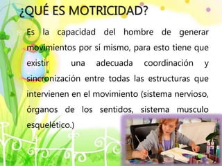 Motricidad PPT