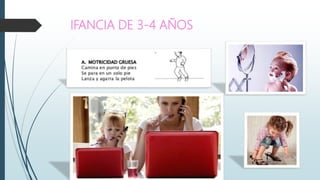 IFANCIA DE 3-4 AÑOS
 