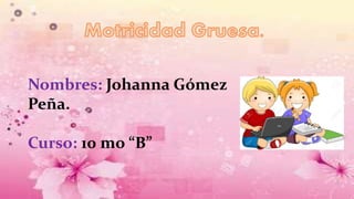 Nombres: Johanna Gómez
Peña.
Curso: 10 mo “B”
 