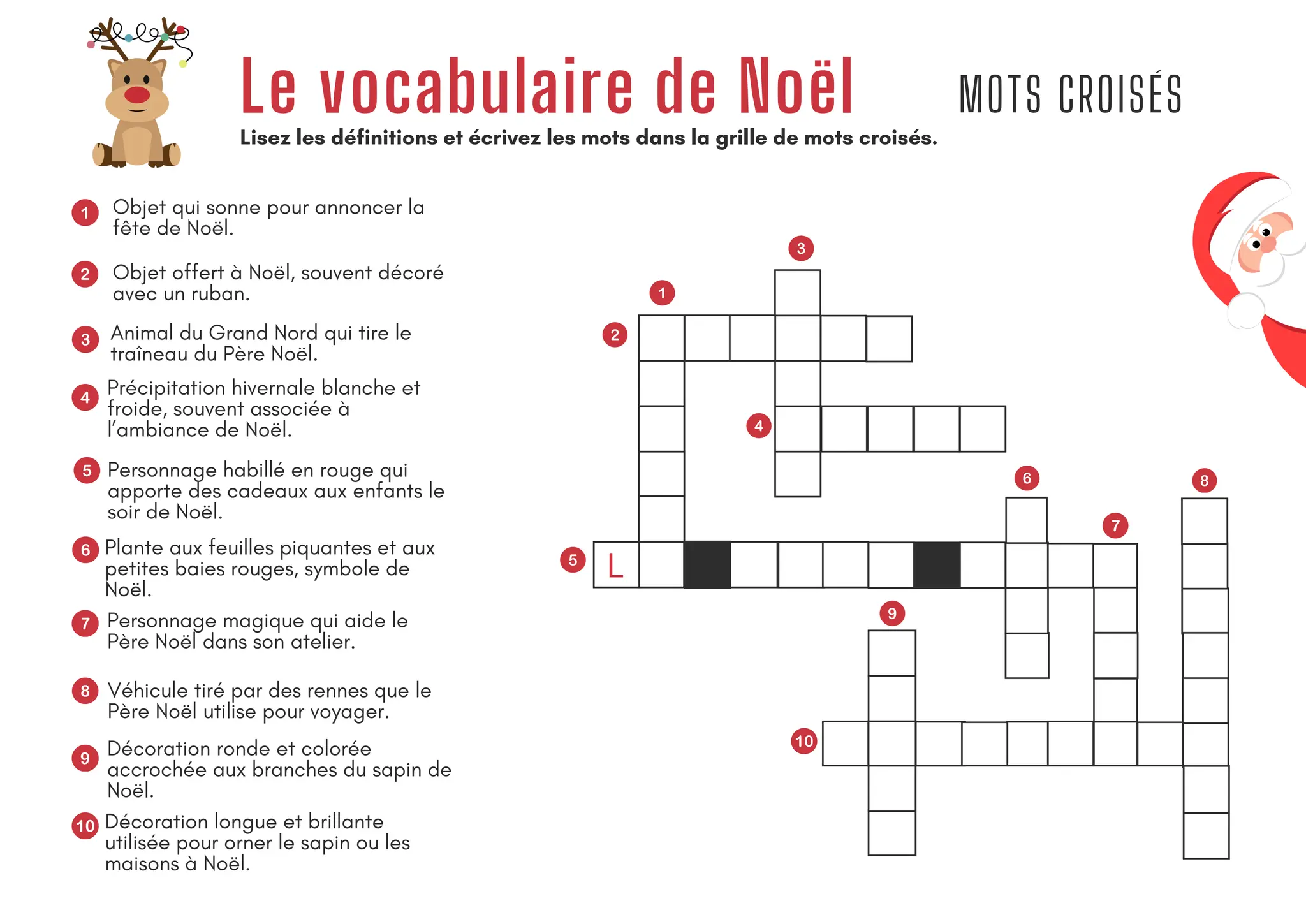 Jeu de mots croisés vocabulaire Noël.pdf
