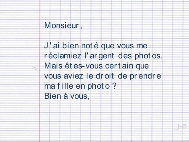 veuillez excuser l absence de mon fils