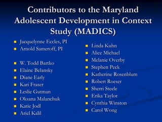 AERA Mot sig keynote address 2014 | PPT