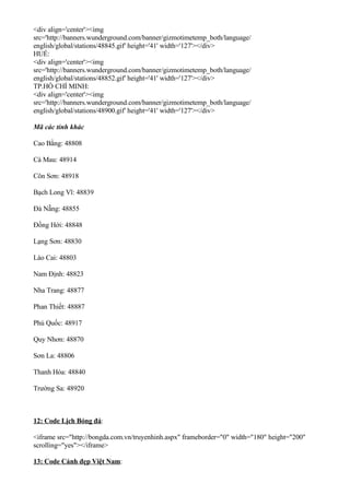 code hay cho blogspot | PDF