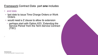 NEC Framework Contract webinar | PDF