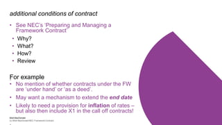 NEC Framework Contract webinar | PDF