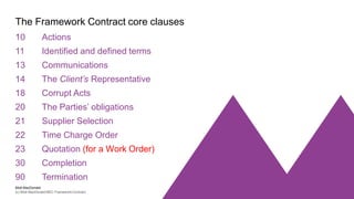 NEC Framework Contract webinar | PDF