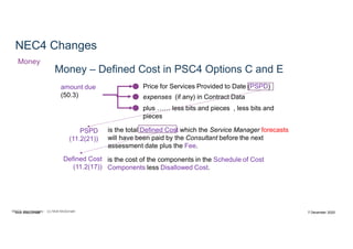 NEC3 to NE4 webinar | PDF