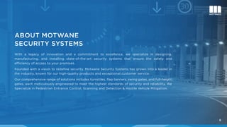 Motwane Security Systems Company Profile Pdf