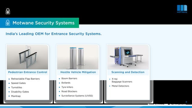 Motwane Security Systems Company Profile Pdf