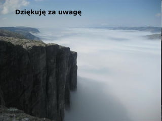 Dziękuję za uwagę 