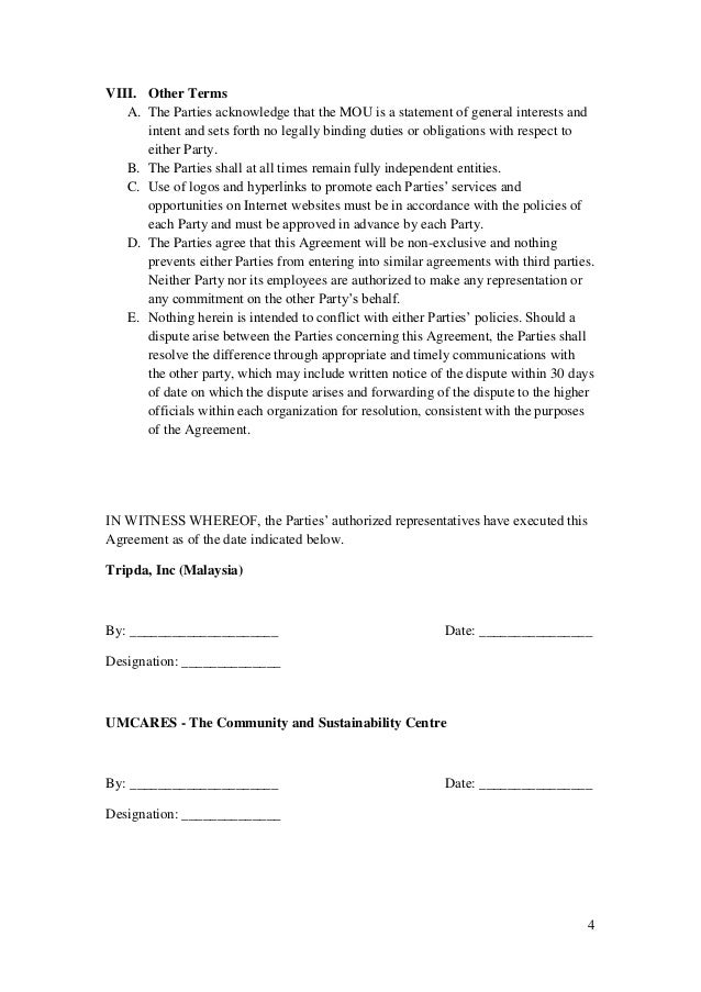 sample mou for business collaboration india sample mou for business collaboration india